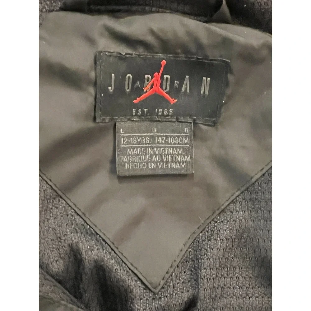 Air Jordan Weatherproof Full‎ Zip Hooded Fleece Lined Jacket Youth 12-13 Yrs